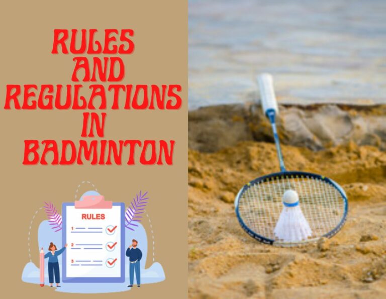 Rules and Regulations in Badminton