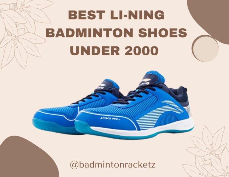 Best Li-Ning Badminton Shoes Under 2000 | Reviews